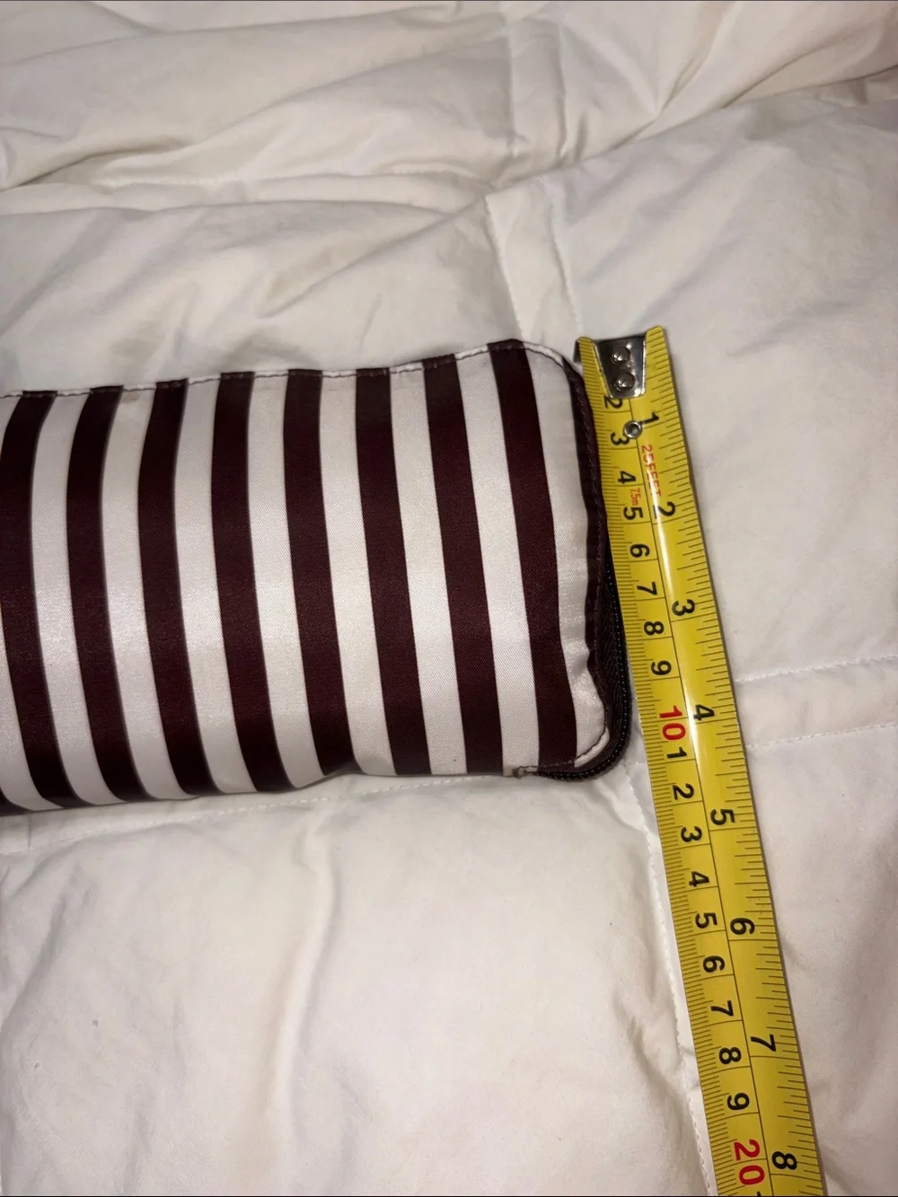 Iconic Henri Bendel Striped nylon Backpack